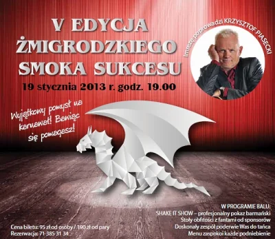 zmigrod - 5. Edycja Żmigrodzkiego Smoka Sukcesu. Pomagamy Krystianowi http://www.zmig...