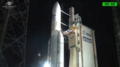 blamedrop - Start rakiety Ariane 5 ECA (VA-243) (Unia Europejska)  •  Arianespace (Fr...
