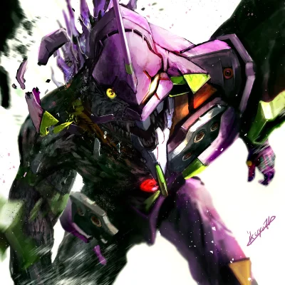 n.....S - #randomanimeshit #evangelion #eva01 #