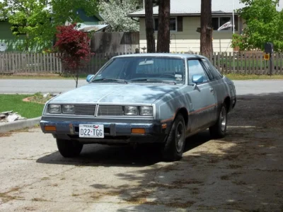 c.....8 - @Muka99: 1980 dodge challenger XDD znany jak Mitsubishi Galant Lambda robil...