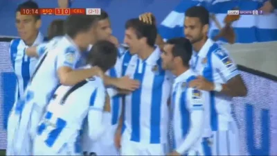 nieodkryty_talent - Real Sociedad [1]:0 ([3]:1 łącznie) Celta Vigo - Mikel Oyarzabal ...