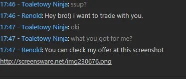 rinev - #csgotrade
Czy to scammer? Prywatny profil.