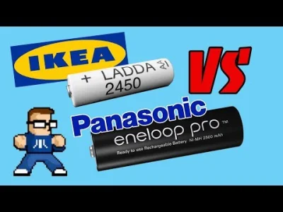 TechBoss-pl - AKUMLATORY IKEA LADDA MOGĄ BYĆ TYMI SAMYMI AKU CO PANASONIC ENELOOP PRO...