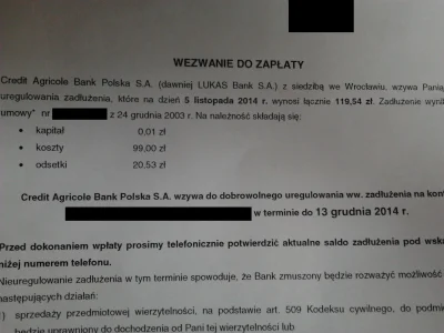 kris03 - Mirki, czy dobrze rozumuję? Nie został spłacony 1 grosz z jakiejś umowy z 11...