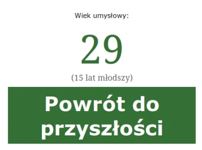 zakowskijan72 - Prawdziwy Wiek:44

Wiek umysłowy:30

Stopień Naiwny:48

Stopień Dojrz...