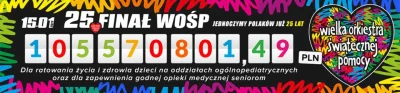 r.....o - Podczas 25 Finału Wielkiej Orkiestry Świątecznej Pomocy, grającego dla rato...