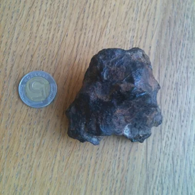 -18 - a tu meteoryt (na 99%) ,ktory znalazłem: