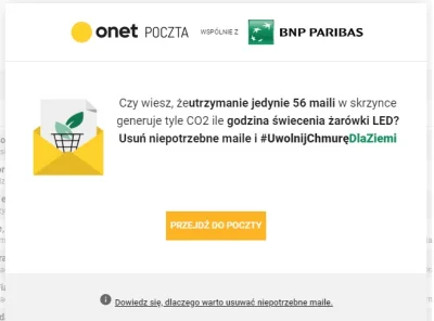 S.....e - I pisze to Onet ktory sam rozsyla najwiecej spamu, reklam i niepotrzebnych ...