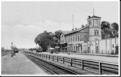 HorribileDictu - Tu jeszcze widok dworca z czasów zanim zostały zadaszone perony (190...