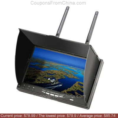 n____S - Eachine LCD5802D 5802 FPV Monitor - Banggood 
Cena: $78.99 (303.57 zł) + $0...