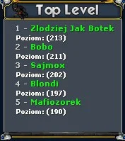 kzxkzak - Ale patrzcie kto wskoczyl do top5 po dwoch delete'ach hehehehe
#wykopots