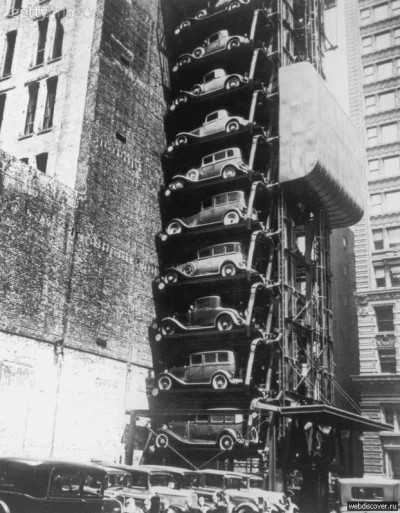 cicho_podziemny - @xisio w tamtych czasach mieli już takie parkingi dla samochodów, 1...