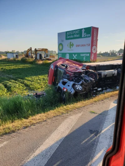 Birbirgo13 - Zdjęcie wypadku z wczoraj w Zgorzelcu