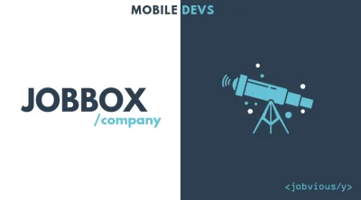 Jobviously - Na zamknięcie tygodnia łapcie JOBBOXa dla Mobile Devów. 
Miłego, słonec...