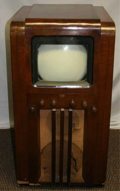o.....y - 14-calowy telewizor DuMont 183 z końca lat 30.
#telewizja #telewizory #30s...