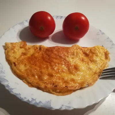 darino - Milego dzionka
#gotujzwykopem #foodporn #sniadanie #omlet
( ͡° ͜ʖ ͡°)