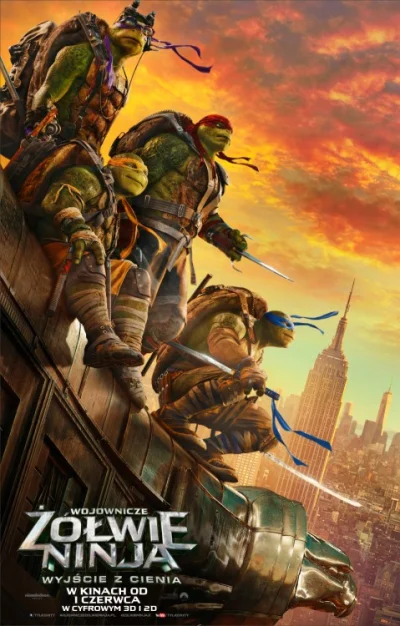 NieTylkoGry - Recenzja filmu Wojownicze żółwie ninja: Wyjście z cienia
http://nietyl...
