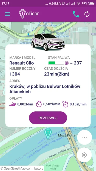 paczus13 - Halo @Traficar auto wam się topi
#traficar #krakow