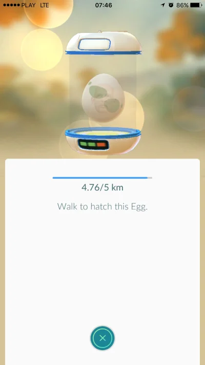 mq1 - Mircy, mam taki problem z #pokemongo, chodzę już ze 100 kilometrów z tym jajem,...