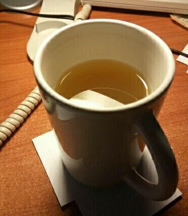 Rain_ - Zielona herbata z miodem pomarańczowym 
(｡◕‿‿◕｡) najlepszy początek dnia w #p...