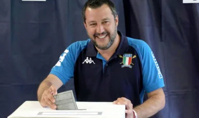 Kielek96 - Wicepremier Matteo Salvini chce deportować Romów którzy przebywają nielega...