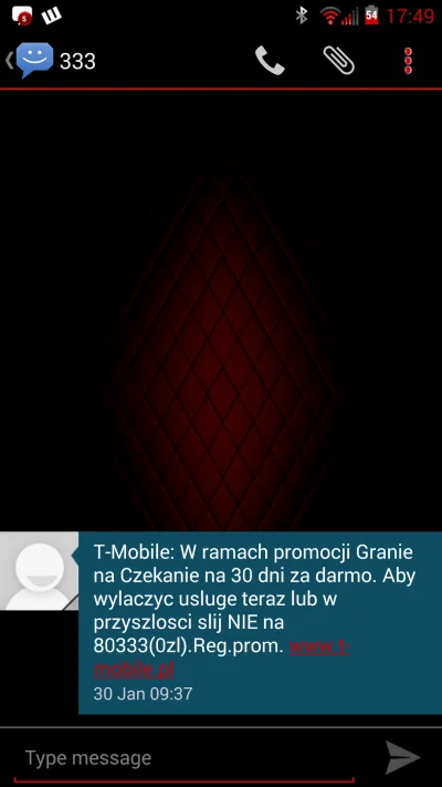 KrzaQ2 - tmobile włączyło mi bez pytania i bez zgody jakąś gównianą usługę. Moƶna ich...