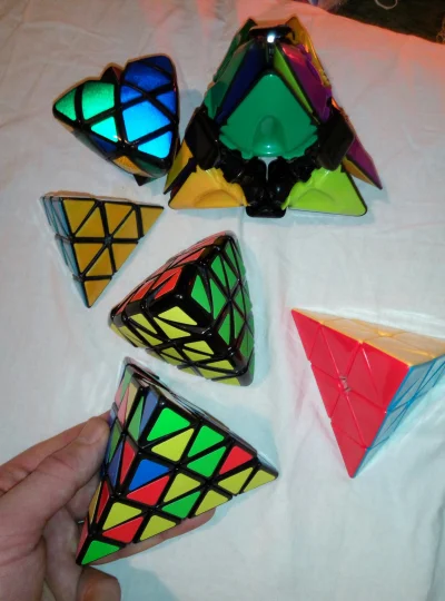 antros - #kostkarubika #hobby #pyraminx
Jee w końcu doszedł mój master pyraminx od ss