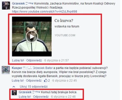 Jakub_Puchatek - Pewna osoba wrzuciła na grupę partii KORWiN informację o tym, że sta...