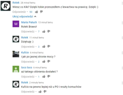 L.....s - Polecam najświeższy film Kikiego jak i komentarze pod nim. Oblężona twierdz...