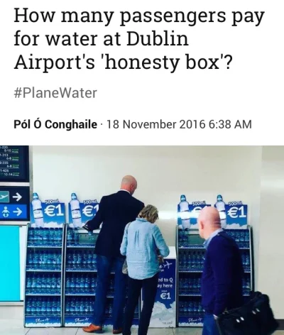 HelloAndGoodbye - @tytanos: W Irlandii postawili butelkowana wode i „skarbonke” - kos...