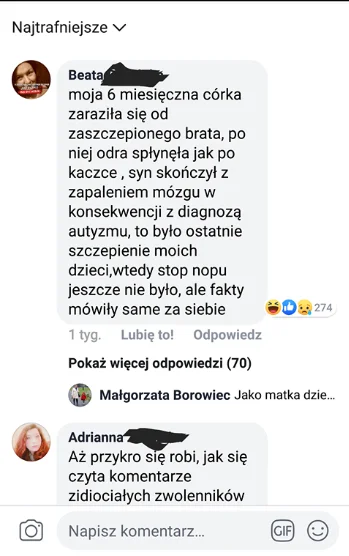 wodzik - Niektórzy to serio nie powinni mieć dzieci...

#bekazantyszczepionkowcow #...