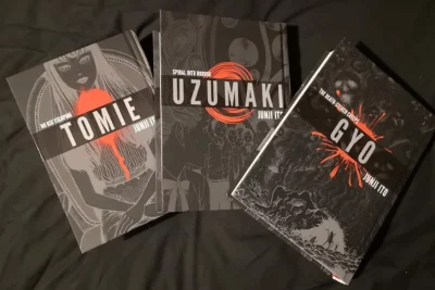 Tu-mleko - Dostałam pod choinkę 3 mangi Junji Ito. W twardej oprawie, czytane od praw...