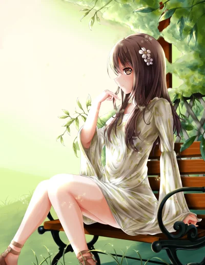 Azur88 - #randomanimeshit #anime #originalcharacter #longhair #brownhair #browneyes #...