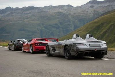 D.....k - Taka trójka (ʘ‿ʘ)
Koenigsegg Agera Ferrari F50 i Mercedes Stirling Moss

#s...