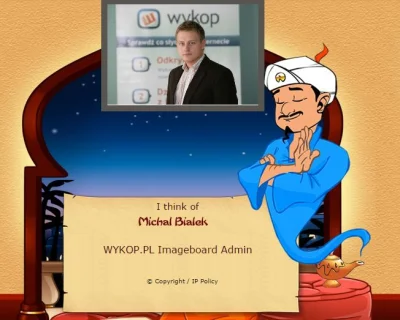 p.....0 - #akinator #mihau #michau #ceo #rogale 

Akinator sprzedał się za rogale.