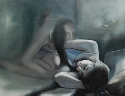 Kamlot-ART - Niepokój (Anxiety), olej na płótnie, 70 x 90 cm, 2013
Kolejny obraz z c...