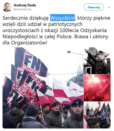 Chodtok - gdyby pan rotmistrz popatrzył na współczesnych patriotów to tymi samymi ust...