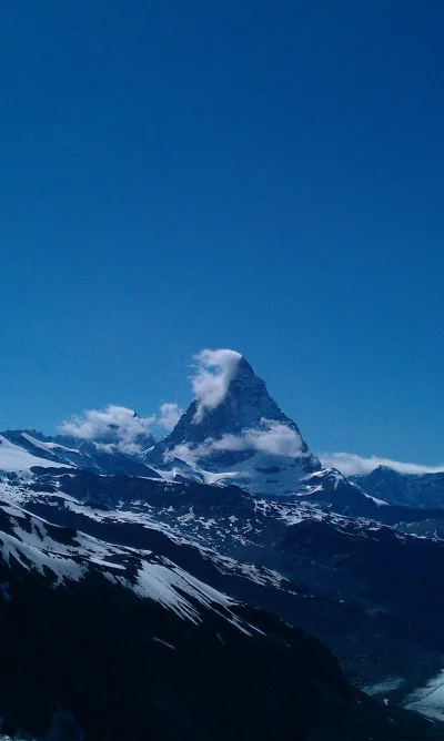 juszczyk - Na pocieszenie slynny #matterhorn :) Piękny. Jedziemy do #chamonix #gory