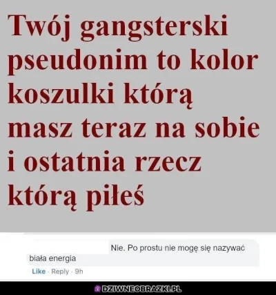 mamobendepierogiem - #heheszki #pdk

A wy jakie macie gangsterskie pseudonimy?