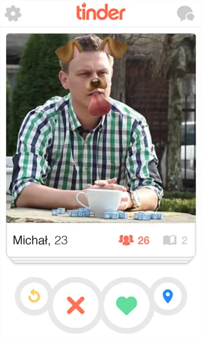 M.....K - ohui, coś musiałem źle ustawić w #tinder :/