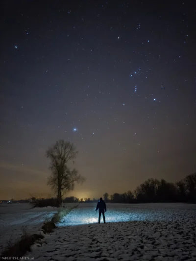 Nightscapes_pl - Zrobiłem sobie selfie z Orionem. Nie byłoby w tym nic dziwnego, gdyb...
