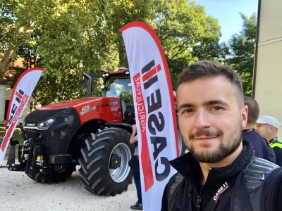 Matheo780 - Poleciałem do Austrii na europejską premierę nowego Case IH Magnum z syst...