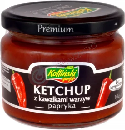 Dziki_wieprz - #keczup #ketchup #jedzenie #kotlinski
Polecam ten keczup. 203g pomido...
