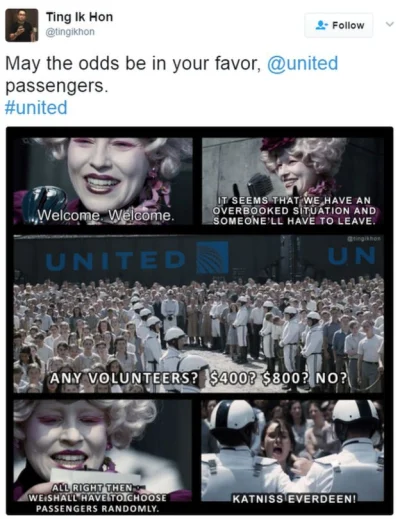 zarowka12 - #unitedairlines #lotnictwo #overbooking #afera