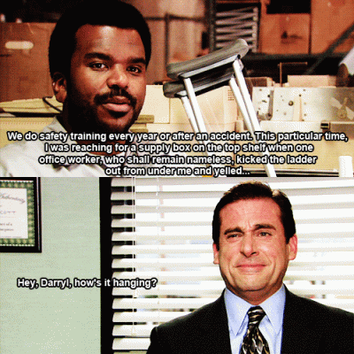 s.....a - Hey Darryl, how's it hanging? XDDD 

#theoffice #heheszki