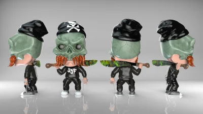 amisobad - yoyo, zrobiłem Słonia ( taki rapujący pan ) jako pop figure ( wiecie co to...