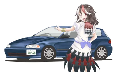 Czokolad - #randomanimeshit #touhou #seijakijin #samochodyanime #honda #civic #eg6