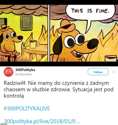 k1fl0w - @Lukardio: a tymczasem Radziwiłł: Nie mamy do czynienia z żadnym chaosem w s...