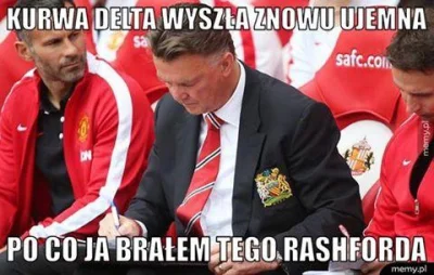 United - Ehhh tak mi sie przypomniało.... Van Gaal to był memiczny trener XD
#mecz #...