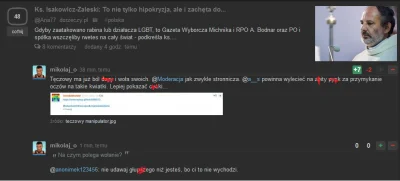 E.....r - > co było w tych usuniętych komentarzach? 
@4tek: dwa powyższe komentarze,...